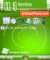 WM6 theme screenshot