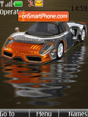 Скриншот темы Animated Ferrari 03
