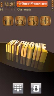 My phone 02 es el tema de pantalla