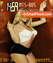Mariah Carey 01 theme screenshot