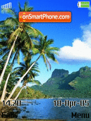Palms theme screenshot