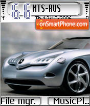 Mercedes 02 tema screenshot