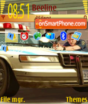 Gta IV 240x320 theme screenshot