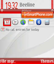 Opera 2 tema screenshot