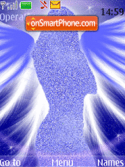 Capture d'écran Angel thème