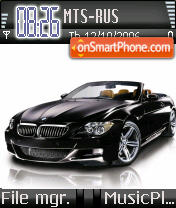 BMW M6 theme screenshot