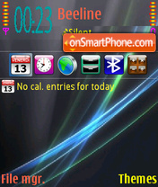 Capture d'écran Windows 11 thème