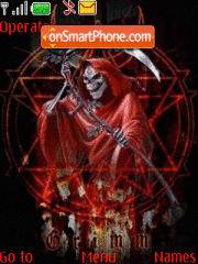 Red Reaper theme screenshot