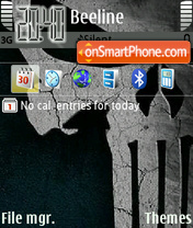 Punisher theme screenshot