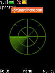 Radar theme screenshot