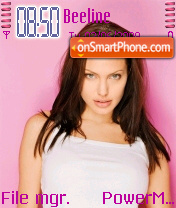Angelina 08 tema screenshot