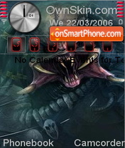 Capture d'écran Predator thème
