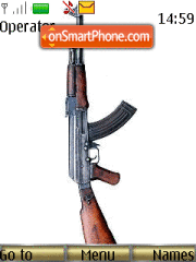 AK 47 theme screenshot