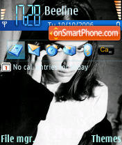 Natalie Portman 2 Theme-Screenshot