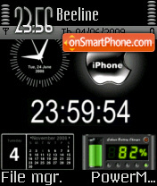 Iphone 05 es el tema de pantalla