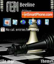 Скриншот темы Chess 04