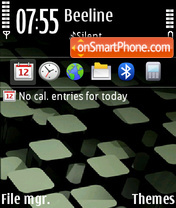 Square FP1 tema screenshot
