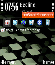 Square FP1 DI tema screenshot