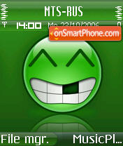 Smiley D theme screenshot