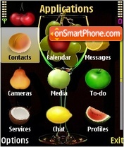 Tutti Frutti theme screenshot