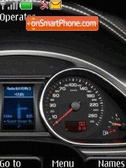 Audi Speed tema screenshot