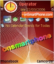 Onsmartphone theme screenshot