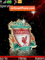 Capture d'écran Liverpool F.C. thème
