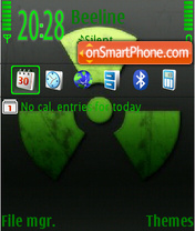 BioHazard 03 theme screenshot
