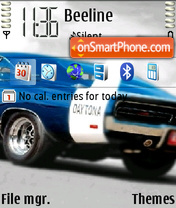 Capture d'écran Daytona thème