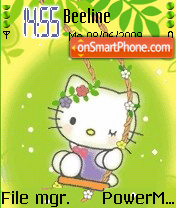 Capture d'écran Happy Kitty Animated thème