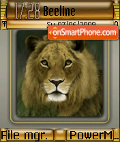 Lion 04 tema screenshot