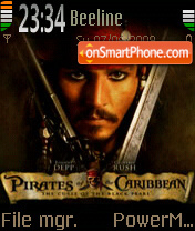 Jack Sparrow 06 theme screenshot