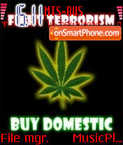 Buy Domestic Weed es el tema de pantalla