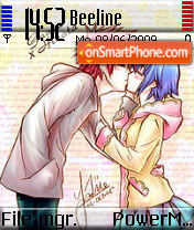 He Kiss Hinata es el tema de pantalla