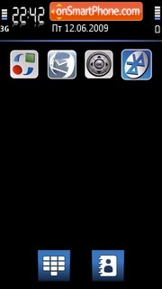 Black_Nokia tema screenshot