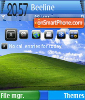 Nokia XP 01 theme screenshot