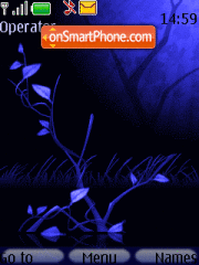 Night sonata theme screenshot
