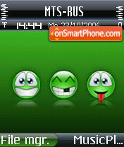 Smileys theme screenshot