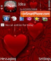 Be My Valentine tema screenshot