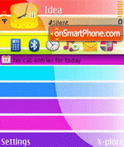 RainBow Colors theme screenshot