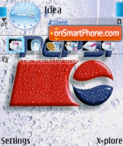 Capture d'écran Pepsi thème