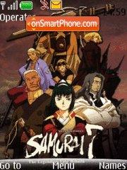 Samurai 02 theme screenshot