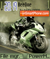 Bike 05 theme screenshot