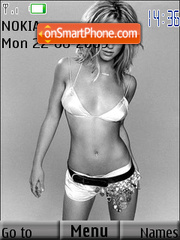 Britney Spears tema screenshot