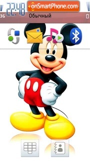 Mickey Mouse 11 theme screenshot