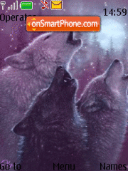 Capture d'écran Song of the wolf thème