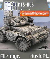 A Tank tema screenshot