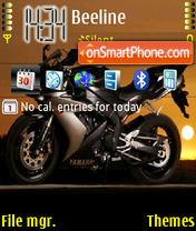 Yamaha 01 theme screenshot