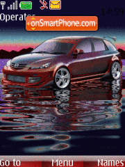 Animated Mazda 01 tema screenshot