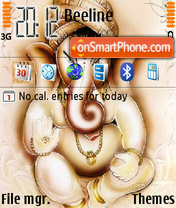 Sriganesh tema screenshot